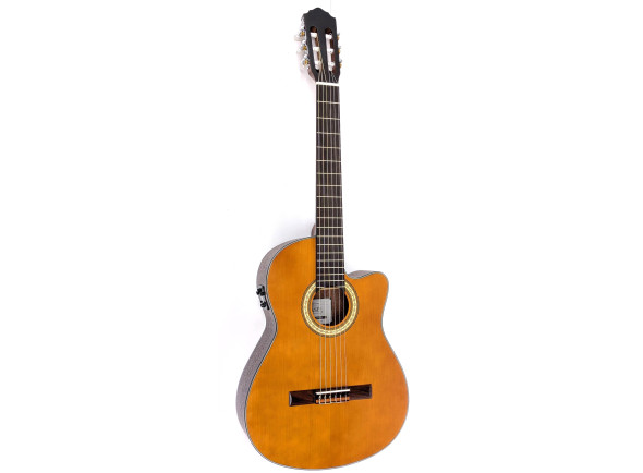 Guitarra Clássica Elétrificada /guitarra clásica Alysée CL200CES - Guitarra clásica con cutaway 4/4 y acabado satinado.