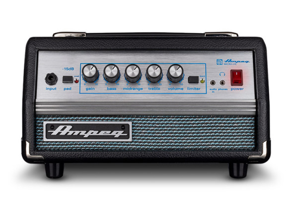 Cabeça de baixo/Têtes d'ampli basse à transistors Ampeg Micro VR Head
