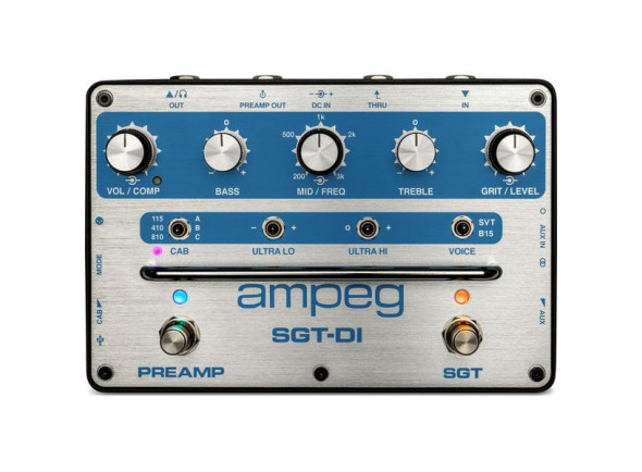 Pré amplificador /Preamps para baixo Ampeg SGT-DI Blue Line Anniv. Ed.