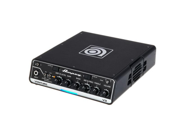 Cabeça de baixo/Têtes d'ampli basse à transistors Ampeg Venture V3