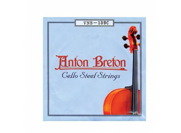 Cordas Anton Breton Cordas de Violoncelo VNS-139C (Steel)