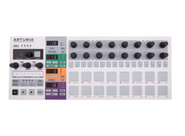 Teclado Midi/Teclados MIDI Controladores Arturia Beatstep Pro Teclado MIDI Controlador 16 Pads B-Stock