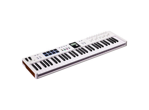 Controlador MIDI de 61 Teclas/Teclados controladores midi até 61 teclas Arturia  KeyLab Essential 61 Mk3 Branco Controlador MIDI USB