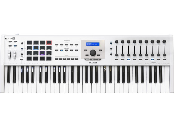 B-stock Controladores de teclados MIDI Arturia KeyLab MkII 61 White B-Stock B-stock Controladores de teclados MIDI Arturia KeyLab MkII 61 White B-Stock