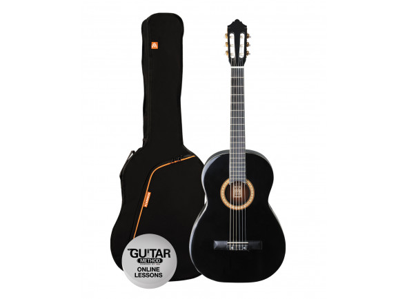 Guitarra Clássica Ashton  4/4 Preta SPCG44BK 