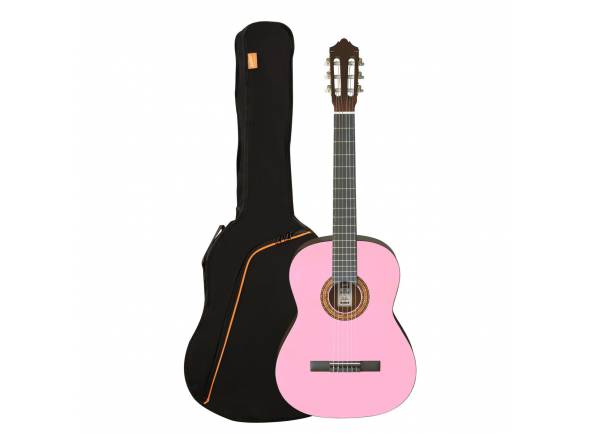 guitarra clasica Guitarra Clássica (adulto) 4/4/guitarra clásica Ashton SPCG44 Pink guitarra clasica Guitarra Clássica (adulto) 4/4/guitarra clásica Ashton SPCG44 Pink