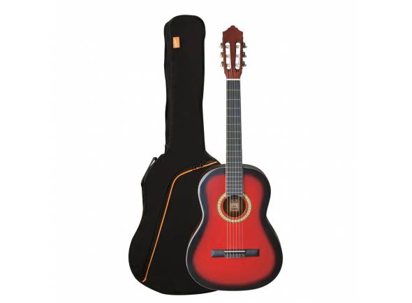 Guitarra Clássica Ashton SPCG44 TRB (Transparent Red Burst)