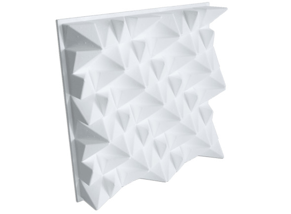 Painel Acústico/Diffuseurs  ATP CORALREEF Branco - 3 Unidades