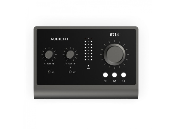 Interface de áudio USB-3.0/Interface Áudio USB Audient  iD14 MKII