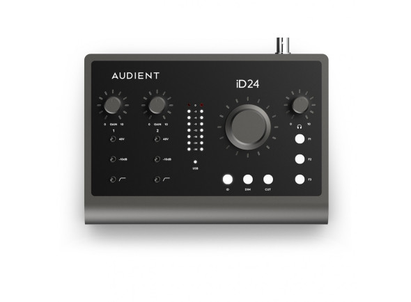 Interface de áudio de entrada 10x/saída 14x/Interface Áudio USB Audient  iD24