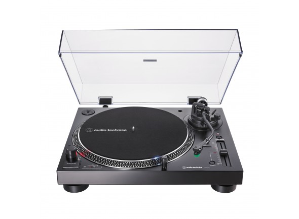 Gira-Discos de acionamento direto Profissional /Gira-discos profissionais de Dj Audio Technica AT-LP120X USB BK 