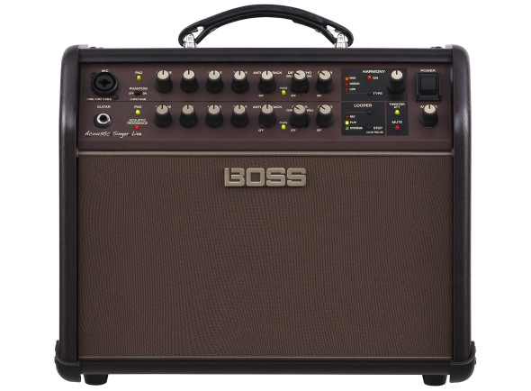 BOSS ACS Amplificador para guitarra acústica/Amplificadores de Guitarra Acústica <b>BOSS ACS LIVE BI-AMP 60W</b> Combo Acústica c/ VOCAL FX BOSS ACS Amplificador para guitarra acústica/Amplificadores de Guitarra Acústica <b>BOSS ACS LIVE BI-AMP 60W</b> Combo Acústica c/ VOCAL FX