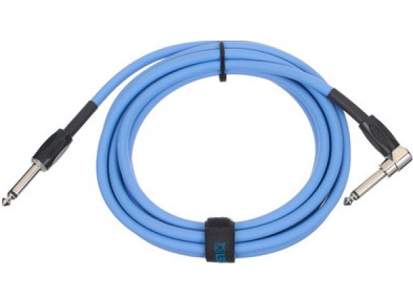 BOSS Chorus Cabo de instrumento/cable de instrumento BOSS BIC-10A-BU BLUE Cabo Audio Jack mono 3 metros Garantia Vitalícia