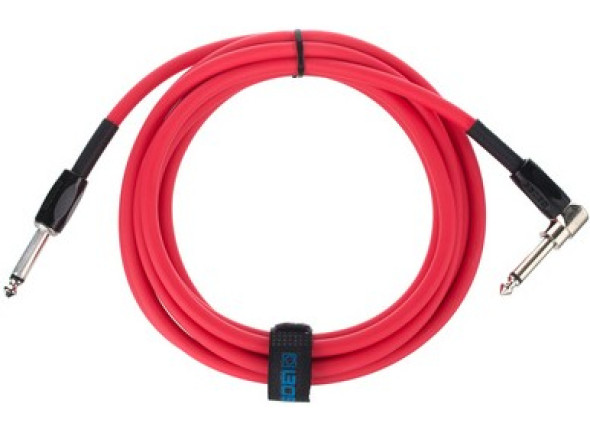 BOSS BIC Cabo de instrumento/cable de instrumento BOSS BIC-10A-RD RED Cabo Audio Jack mono 3 metros Garantia Vitalícia
