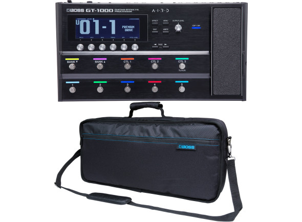 BOSS GT-1000 Pedaleira Multi-Efeitos de Chão /Pedaleiras para guitarra elétrica <b>PACK Pedaleira BOSS GT-1000 + BOLSA TRANSPORTE</b>