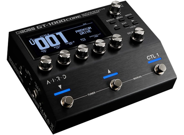 BOSS GT-1000 Pedaleira Multi-Efeitos/Pedaleiras para guitarra elétrica <b>BOSS GT-1000 CORE Pedaleira MFX 32-bits 96kHz AIRD</b>
