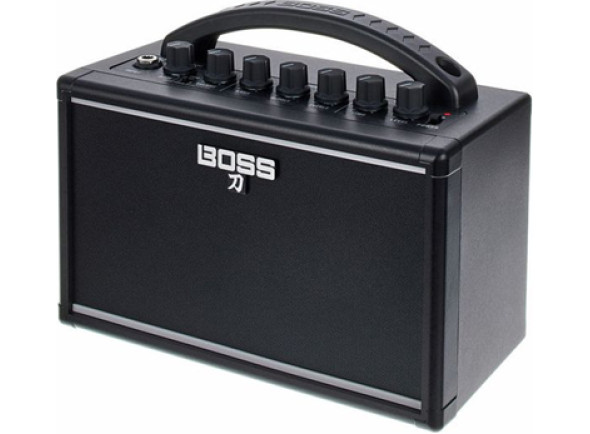 BOSS Afinador TU Combo de modelação para guitarra elétrica/Combo a transístor <b>BOSS KATANA MINI</b> Amp Guitarra Portátil + EQ + Delay