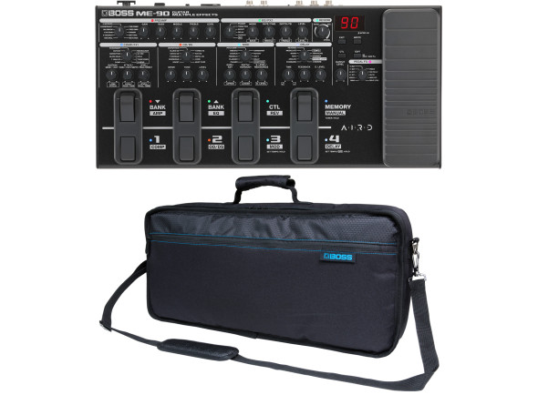 boss gt Pedaleira para guitarra elétrica/Pedaleiras para guitarra elétrica <b>PACK Pedaleira BOSS ME-90 GUITAR + BOLSA TRANSPORTE</b>