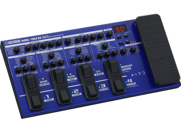 BOSS CH Pedaleira Multi-Efeitos de Chão /Pedales de efectos hacia abajo <b>BOSS ME-90B BASS</b> 93 Tipos FX para Baixo 8 Footswitches AIRD <b>BEST-SELLER</b> BOSS CH Pedaleira Multi-Efeitos de Chão /Pedales de efectos hacia abajo <b>BOSS ME-90B BASS</b> 93 Tipos FX para Baixo 8 Footswitches AIRD <b>BEST-SELLER</b>