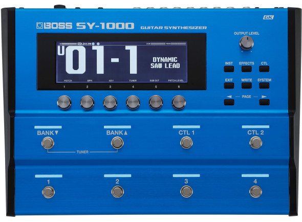 BOSS VE Synthétiseurs pour guitares et basses Synthétiseur BOSS SY-1000 GUITAR SYNTH + 150 types d'effets + Mode 32-bits GR-300