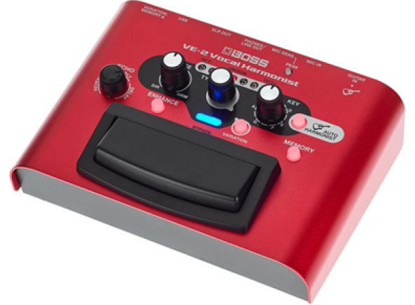 roland fantom Processeurs pour chanteurs BOSS VE-2 HARMONIST Processeur vocal + Alimentation fantôme + MIC XLR In/Out