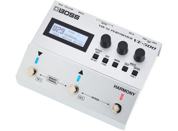 Roland AC  Processador de Voz/Procesadores de Voz <b>BOSS VE-500</b> Processador Voz Multi-FX 32-bits <b>TOP-SELLER</b>