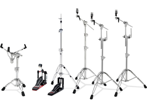 Pack de Ferragens/Kit Herrajes Batería <b>DW DRUMS DW-5000 Series 6-Piece Hardware Pack</b> DWCP5000PK5