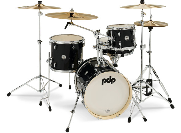 Conjunto de Bateria/Conjuntos de bateria sem ferragens <b>DW PDP NEW YORKER BLACK ONYX</b> Shell Set 4-pcs <b>NEW!</b>