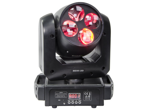 movingheads Moving Head LED/Moving Heads LED BEE40-LED Moving Head 4 ou 16 canais DMX movingheads Moving Head LED/Moving Heads LED BEE40-LED Moving Head 4 ou 16 canais DMX