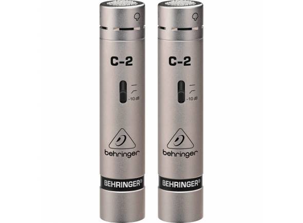 Microfones Overhead/Microfones para bateria Behringer C2 Stereoset Microfones Overhead/Microfones para bateria Behringer C2 Stereoset