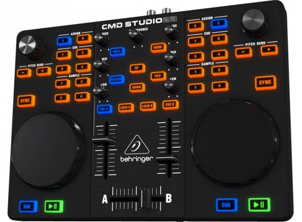 Controladores DJ Behringer Controlador DJ CMD Studio 2A Controladores DJ Behringer Controlador DJ CMD Studio 2A