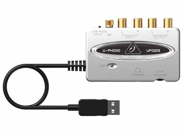 Behringer Interface de Áudio UFO202
Interface de Áudio UFO202
interface áudio compacto e de grande portabilidade concebido para conjugar equipamentos de áudio analógicos com o computador, permitindo a gravação de áudio no computador e a reprodução de áudio para o sistema de som; conversão de sinal a 24 bits/48 kHz; entrada de áudio RCA com seletor de sinal de linha ou phono; saída de áudio RCA; saída de áudio mini-Jack para auscultadores; regulador de nível de potência sonora; cabo USB.
Behringer Interface de Áudio UFO202
Interface de Áudio UFO202
interface áudio compacto e de grande portabilidade concebido para conjugar equipamentos de áudio analógicos com o computador, permitindo a gravação de áudio no computador e a reprodução de áudio para o sistema de som; conversão de sinal a 24 bits/48 kHz; entrada de áudio RCA com seletor de sinal de linha ou phono; saída de áudio RCA; saída de áudio mini-Jack para auscultadores; regulador de nível de potência sonora; cabo USB.