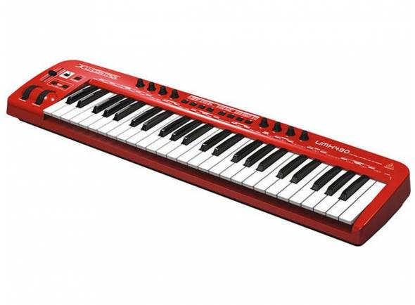 Teclados MIDI Controladores Behringer Teclado MIDI-USB UMX490
Teclado MIDI-USB UMX490
teclado controlador sensível à velocidade, com 49 teclas full-size para programação e controlo em tempo real; interface USB; compatibilidade com PC e Mac; oito controlos rotativos em tempo real; 10 botões programáveis; software energyXT2.5 Compact Behringer Edition incluído; módulo de som intuitivo NI KorePlayer com biblioteca de sons; gama completa de 128 tons através da oitava função com indicação de Multipurpose; saídas de MIDI separadas..
Teclados MIDI Controladores Behringer Teclado MIDI-USB UMX490
Teclado MIDI-USB UMX490
teclado controlador sensível à velocidade, com 49 teclas full-size para programação e controlo em tempo real; interface USB; compatibilidade com PC e Mac; oito controlos rotativos em tempo real; 10 botões programáveis; software energyXT2.5 Compact Behringer Edition incluído; módulo de som intuitivo NI KorePlayer com biblioteca de sons; gama completa de 128 tons através da oitava função com indicação de Multipurpose; saídas de MIDI separadas..
