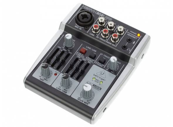 Mesa de Mistura Analógica Behringer Xenyx 302usb Mesa de Mistura Analógica Behringer Xenyx 302usb