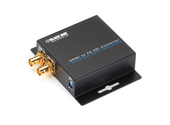 Conversor compacto de sinais HDMI para SDI/Conversor/Distribuidor de vídeo Black Box  VSC-HDMI-SDI