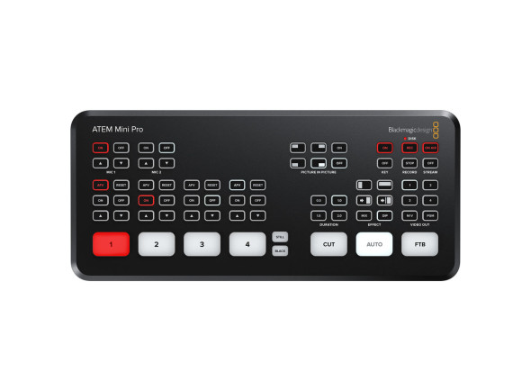 Mixer de vídeo/Mesa de Edição de Vídeo Blackmagic Design  ATEM Mini Pro