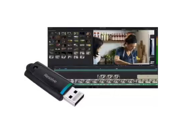 Dongle USB licença para software DaVinci Resolve Studio/Diversos Blackmagic Design  DaVinci Resolve Studio Dongle