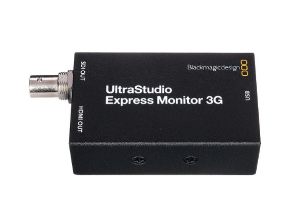 Conversor compacto de sinais SDI para HDMI/Convertidor/distribuidor de video Blackmagic Design UltraStudio Express Monitor 3G