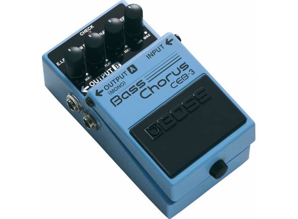 BOSS CH  Pedal de efeitos para guitarra elétrica e baixo/pedales hacia abajo BOSS <b>CEB-3 BASS CHORUS</b> para Baixo