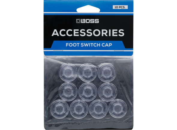 BOSS 200 Footswitch Topper/Accessoire pour effets de guitare BOSS FSC-10 Footswitch Toppers - Pack 10 Toppers