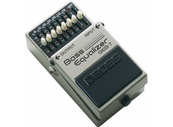 Pedais Boss Pedal de efeitos para baixo elétrico/Pedais para baixo <b>BOSS GEB-7 BASS EQUALIZER</b> Equalizador Gráfico para Baixo Pedais Boss Pedal de efeitos para baixo elétrico/Pedais para baixo <b>BOSS GEB-7 BASS EQUALIZER</b> Equalizador Gráfico para Baixo