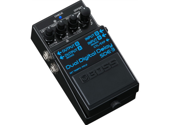Pedales Boss Pedal de Delay/Retrasos / Ecos <b>BOSS SDE-3 DUAL DIGITAL DELAY</b> para Guitarra Elétrica Pedales Boss Pedal de Delay/Retrasos / Ecos <b>BOSS SDE-3 DUAL DIGITAL DELAY</b> para Guitarra Elétrica