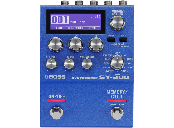 BOSS 200 Sintetizador para guitarra e baixo/Sintetizadores para guitarras e baixos <b>BOSS SY-200 GUITAR/BASS</b> Sintetizador 171 Sons + 12 Categorias Sons BOSS 200 Sintetizador para guitarra e baixo/Sintetizadores para guitarras e baixos <b>BOSS SY-200 GUITAR/BASS</b> Sintetizador 171 Sons + 12 Categorias Sons