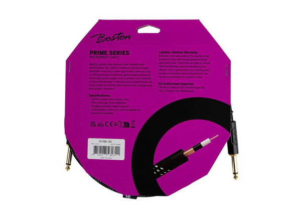 Cabo de instrumento/cable de instrumento Boston GCRB-30