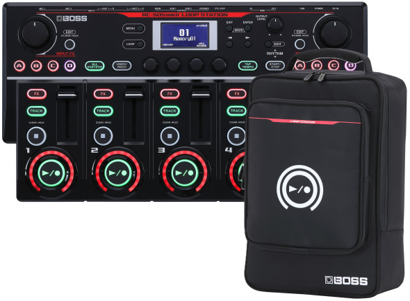 BOSS Loop station Stereo Looper/Procesadores de Voz Boss  RC-505 MKII Bundle premium