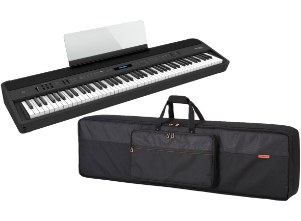 Roland teclados midi Piano de Palco/Pianos digitales portátiles <b>PACK STAGE PIANO Roland FP-90X BK + FUNDA TRANSPORTE</b> Roland teclados midi Piano de Palco/Pianos digitales portátiles <b>PACK STAGE PIANO Roland FP-90X BK + FUNDA TRANSPORTE</b>