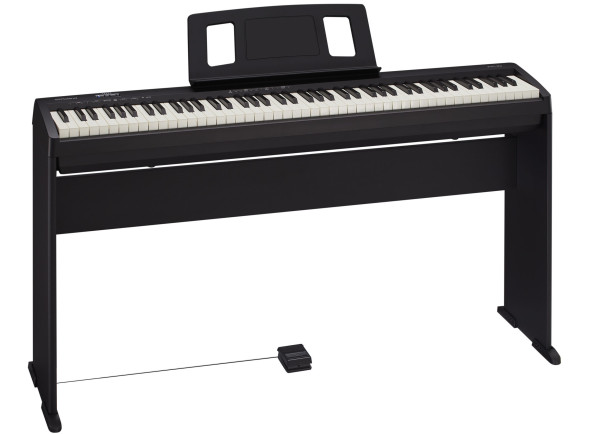 Piano digital com móvel/Pianos digitales móviles ROLAND FP-10 BK CON MUEBLES