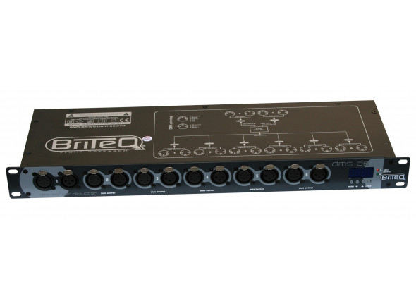 Controlador DMX Briteq  CONTROLADOR MERGER/SPLITTER DMS26 