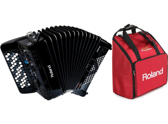 Acordeão Electrónico de Botões/Acordeão <b>PACK Acordeão Botões Roland FR-1XB + BOLSA TRANSPORTE</b>