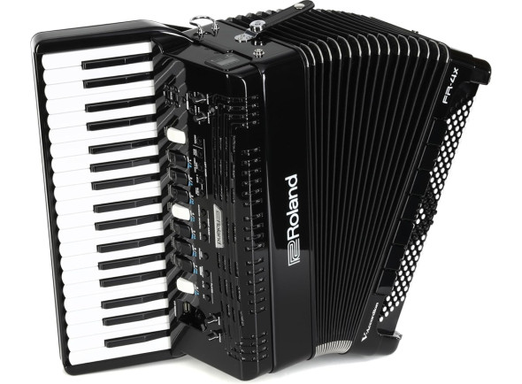 Acordeão Electrónico de Teclas/Acordeón <b>Roland FR-4X BK PRO</b> Acordeão Teclas Profissional 